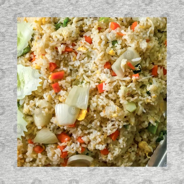 Fried rice textured background by FOGSJ